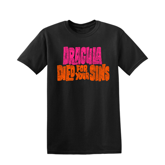 Dracula Died For Your Sins Short Sleeve (Final Print)