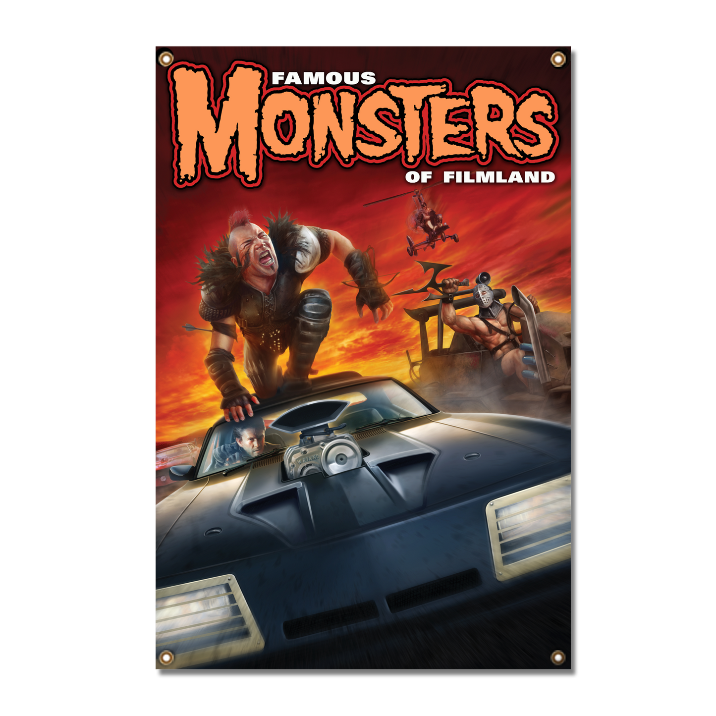 Road Warrior Tapestry