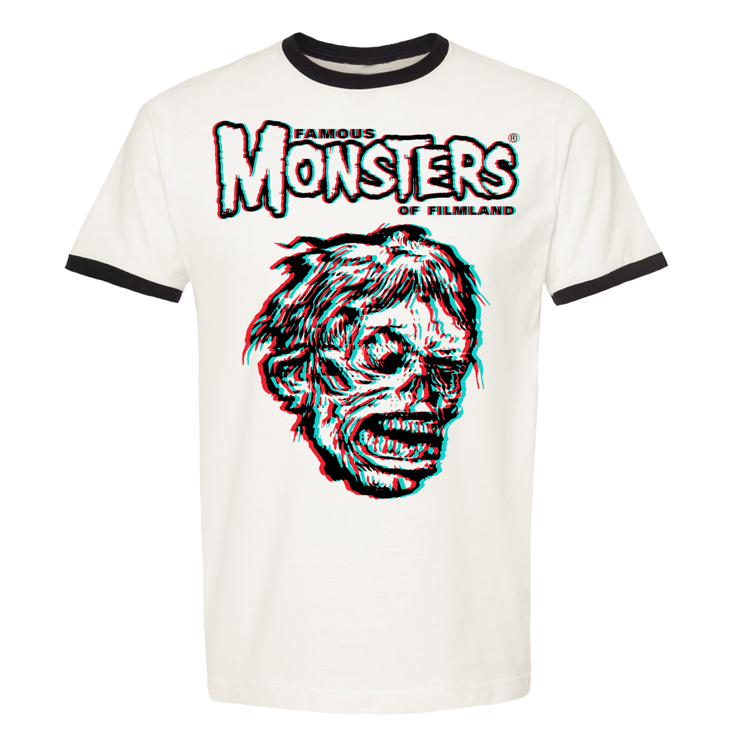Shock Monster 3D Ringer Tee