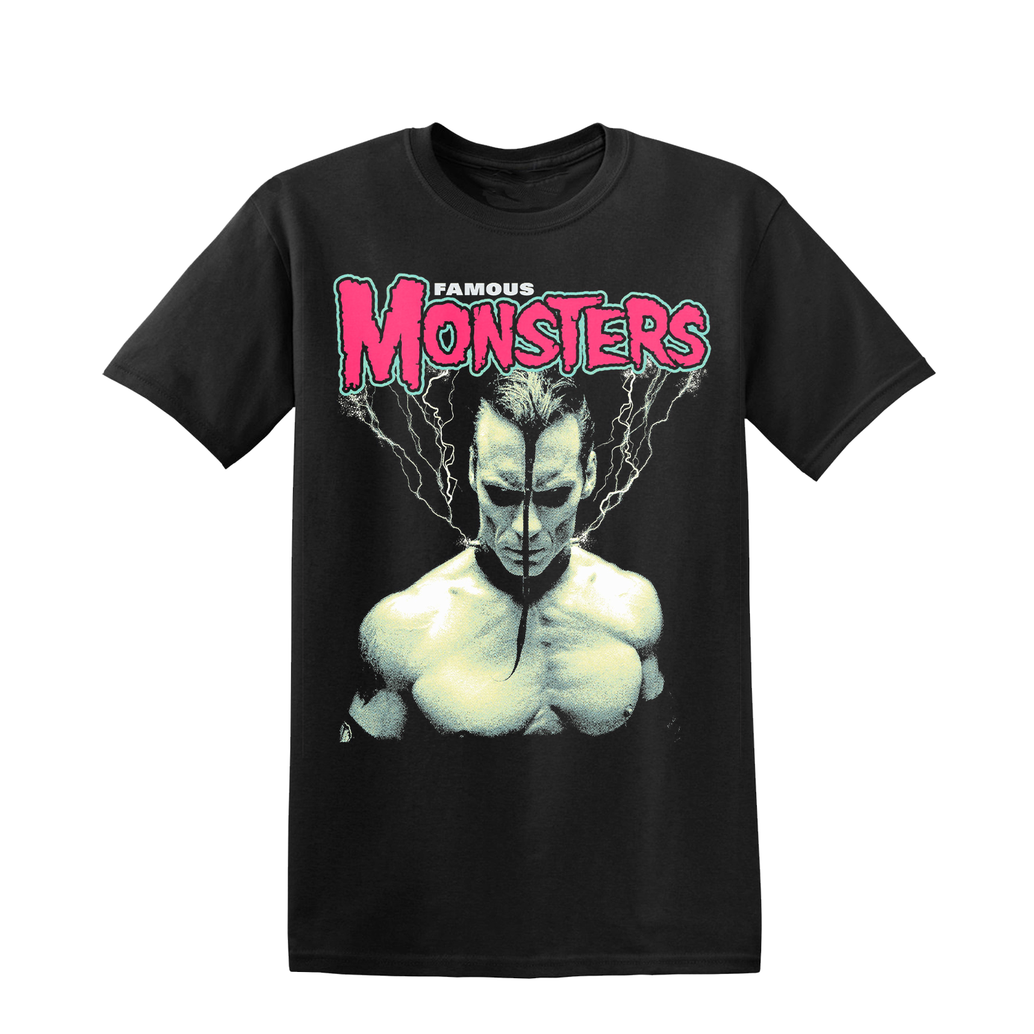 famous monsters t shirt Doyle Wolfgang Von Frankenstein Short Sleeve