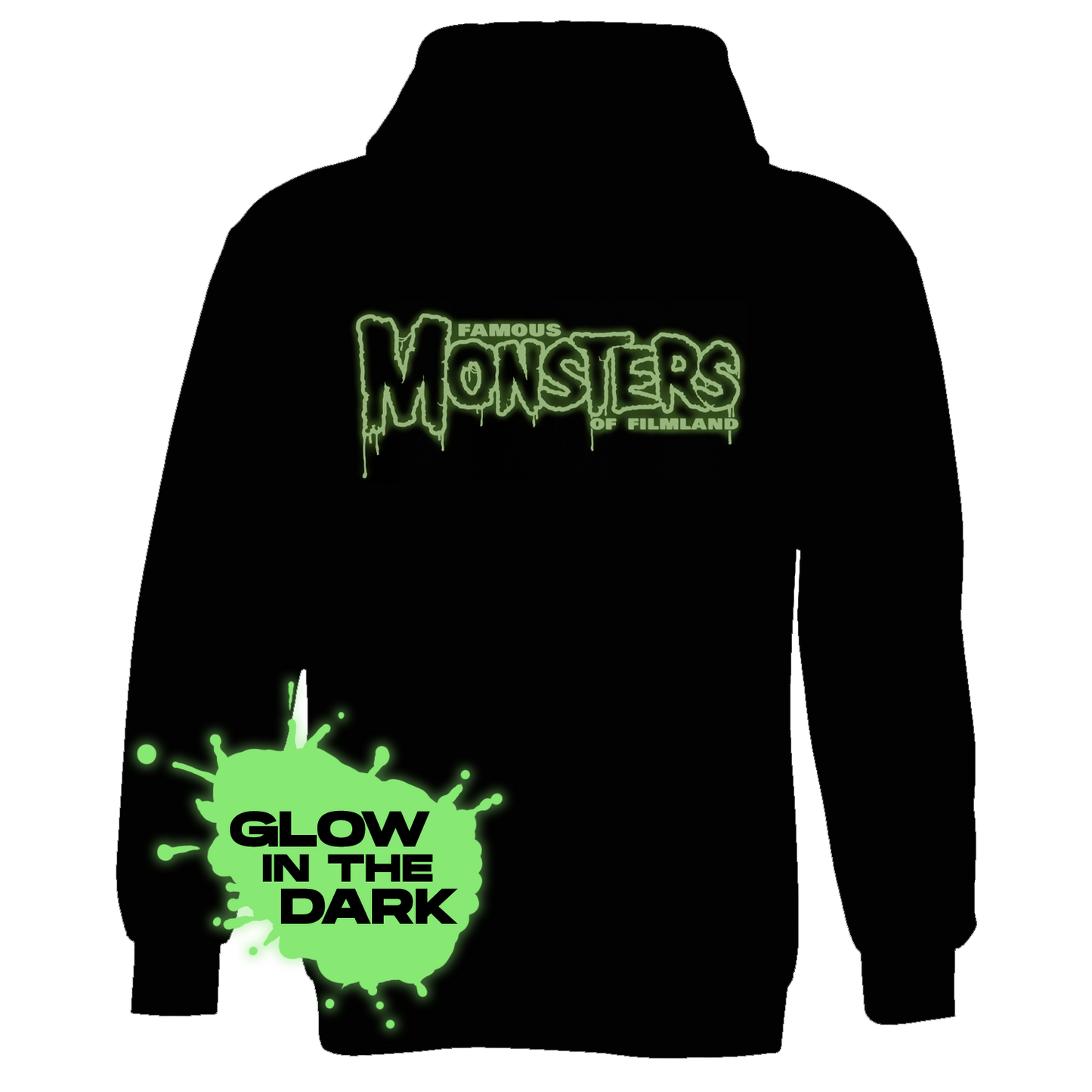 Famous Monsters Dripping Logo Pullover Hoodie