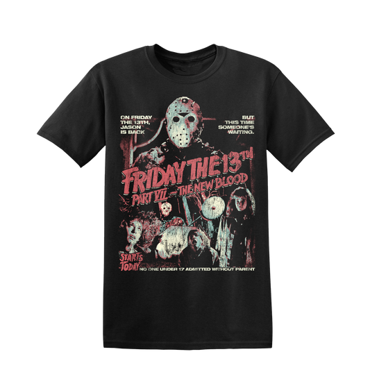 Limited Edition Friday The 13th Part VII - The New Blood Short Sleeve