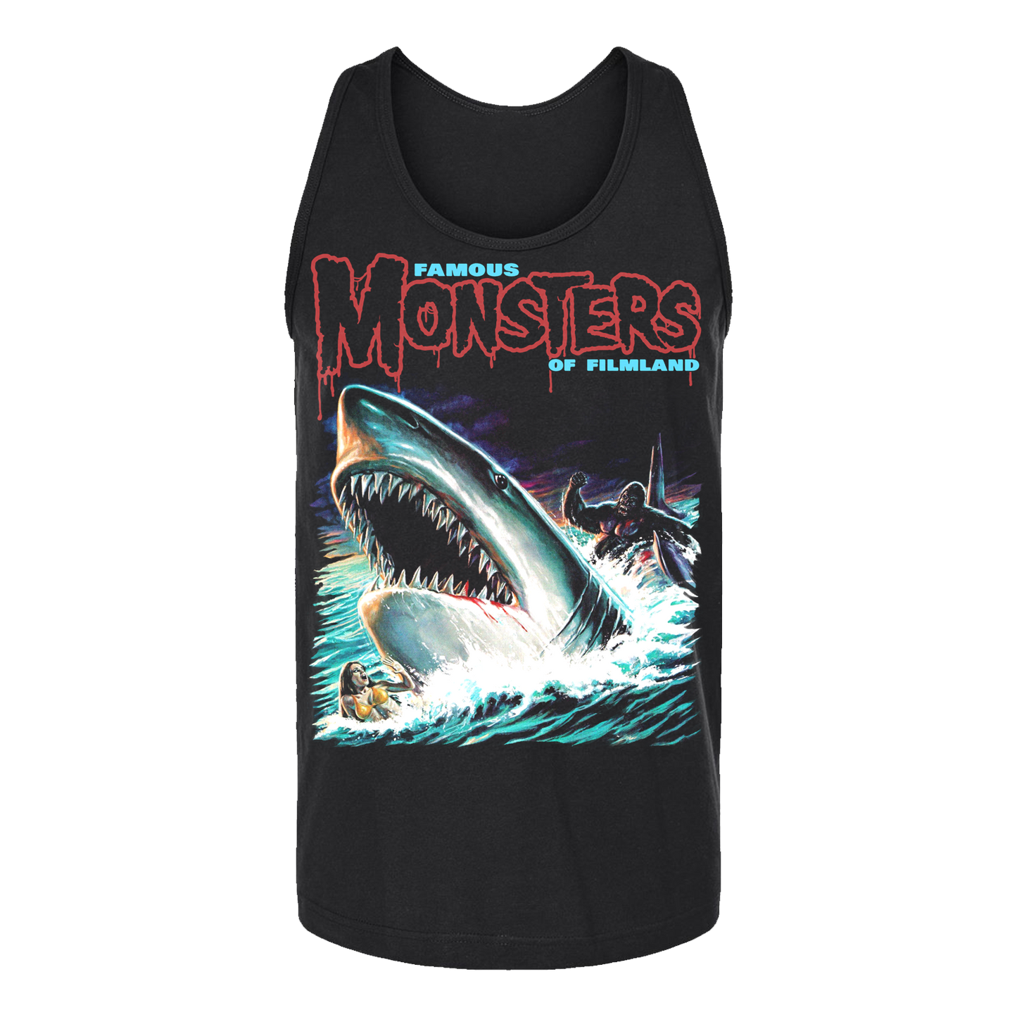 Shark vs Ape Tank Top