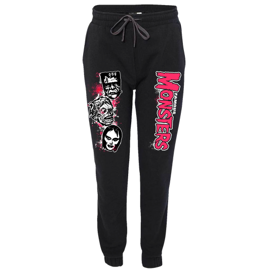Pink Monster Joggers